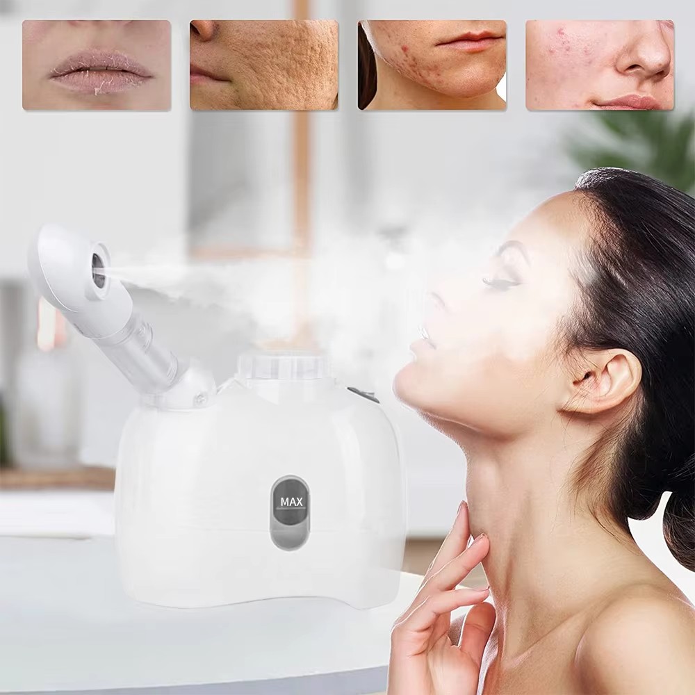 Facial Steamer Nano Ionic Hot Mist - Vaporizzatore Portatile Nano Mist, Sauna Facciale