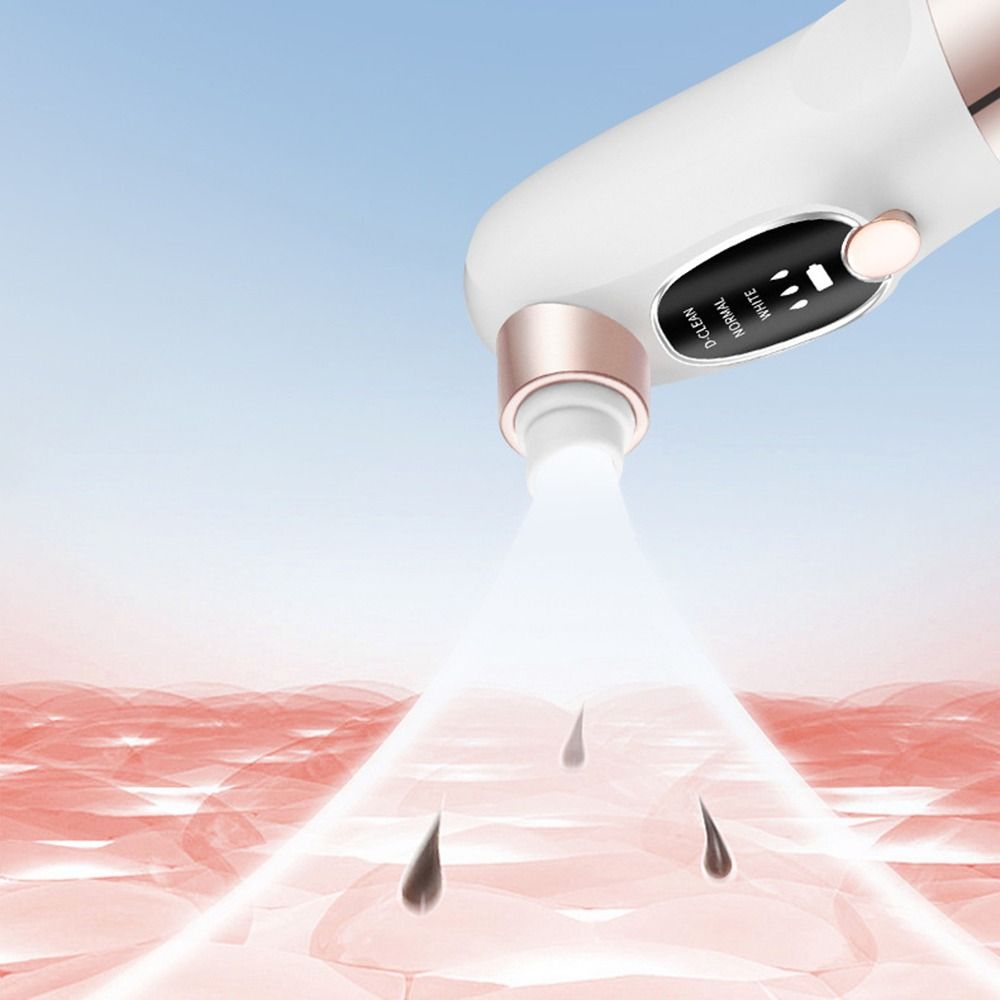 Blackhead Remover Vacuum Suction - Dispositivo di Pulizia Facciale Ricaricabile per