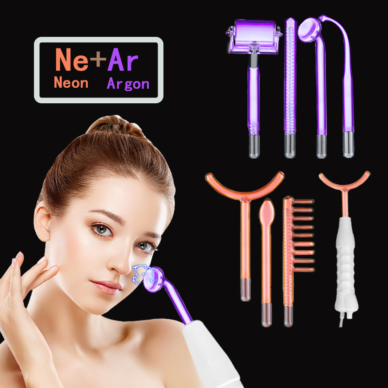 High Frequency Wand Facial Machine Neon - Apparecchio Macchina per il viso ad