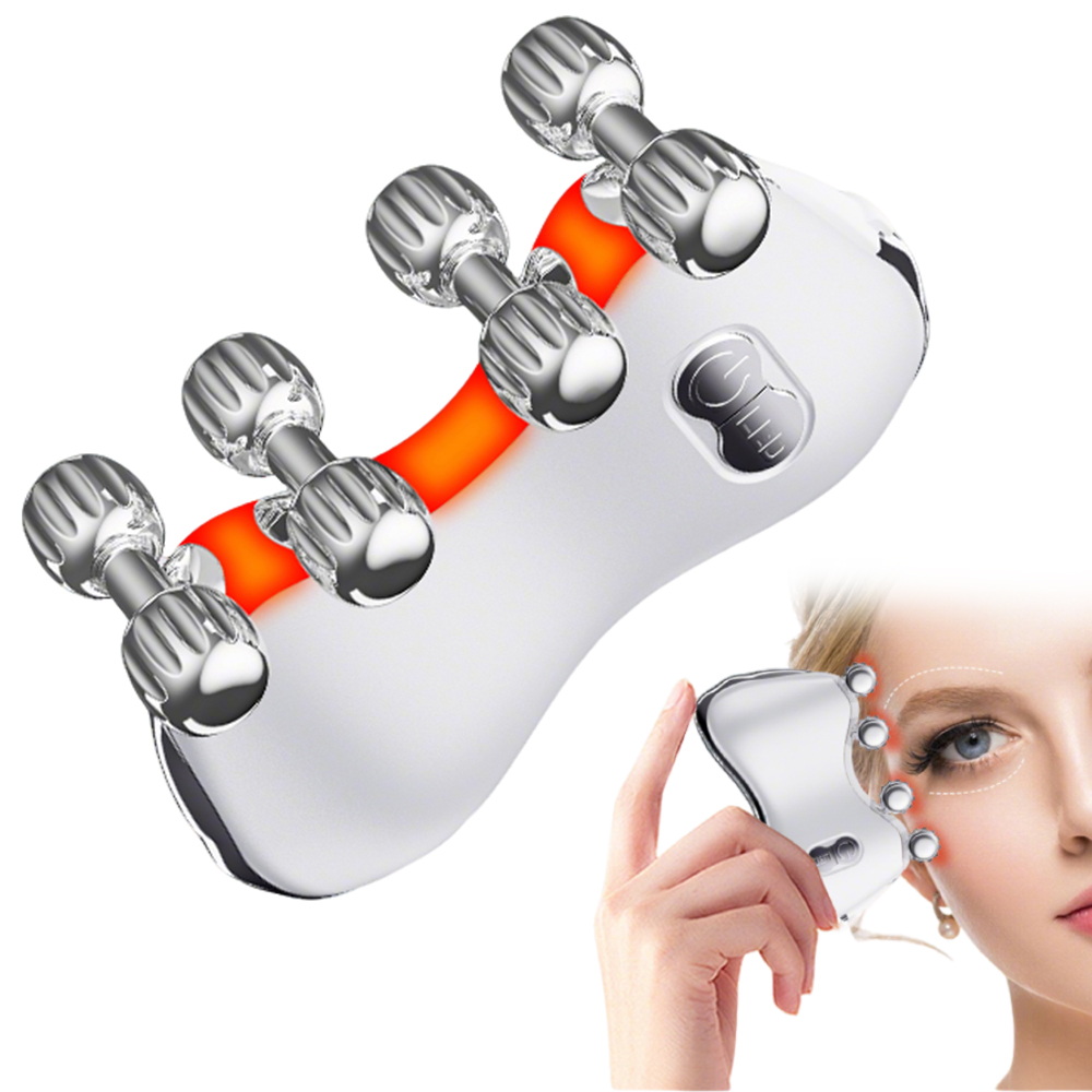Microcurrent Face Massager Gua Sha - Dispositivo Elettrico Gua Sha con Microcorrente,