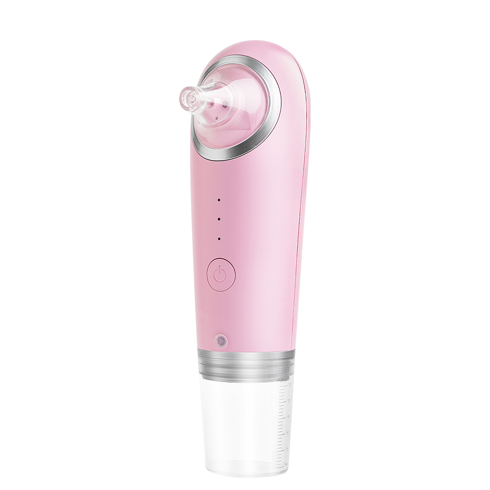 Blackhead Remover Vacuum Suction - Dispositivo Elettrico Rosa per la Rimozione
