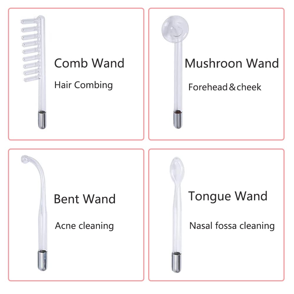 High Frequency Wand Facial Machine Neon - Bacchetta elettrodo ad alta frequenza 4