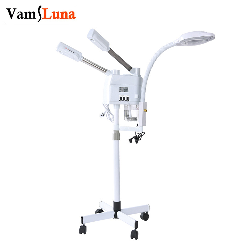 Facial Steamer Nano Ionic Hot Mist - Vapore facciale 3 in 1 vapore