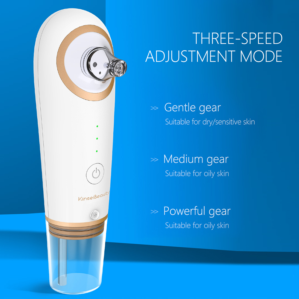 Blackhead Remover Vacuum Suction - Pulitore per pori elettrico a quattro