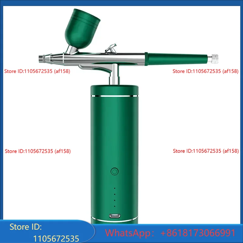Oxygen Spray Gun Facial Injector - Kit Compressore d'Aria Mini KKS con