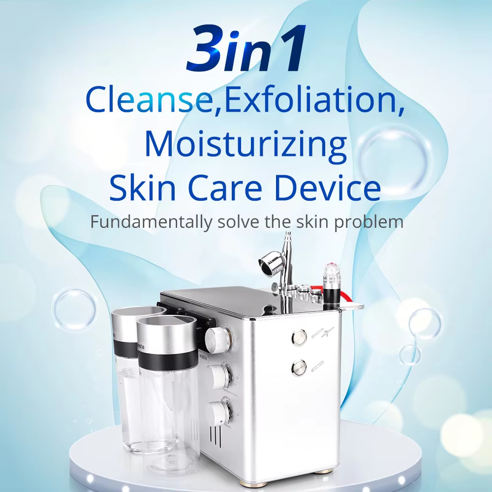 Diamond Microdermabrasion Machine 3 In 1 - Macchina per Idrodermabrasione 3 in 1