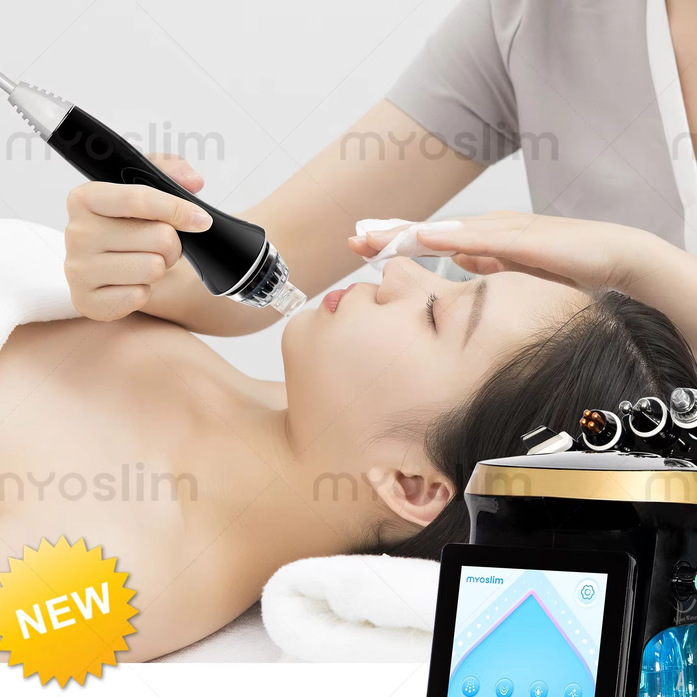 Hydra Dermabrasion Aqua Peel Machine - Macchina per Idrodermabrasione con Acqua e