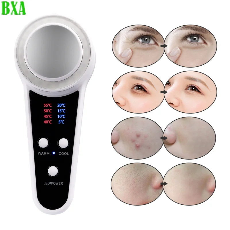 Nuovo massaggiatore a compress - Cold Warm Hammer Facial Machine recensione e prezzo