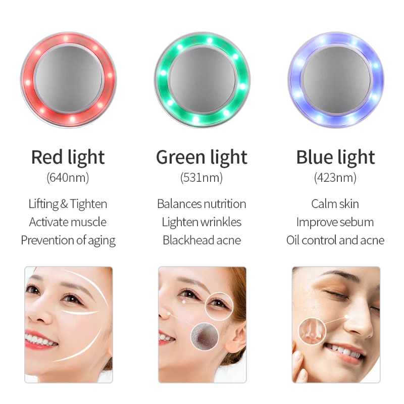 Nuovo massaggiatore a compress - Cold Warm Hammer Facial Machine recensione e prezzo