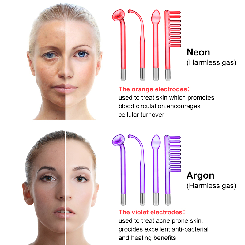 Apparecchio Macchina per il vi - High Frequency Wand Facial Machine Neon recensione e prezzo