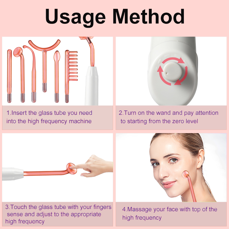 Apparecchio Macchina per il vi - High Frequency Wand Facial Machine Neon recensione e prezzo