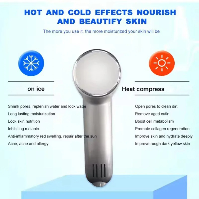 Dispositivo Portatile per la C - Cold Warm Hammer Facial Machine recensione e prezzo