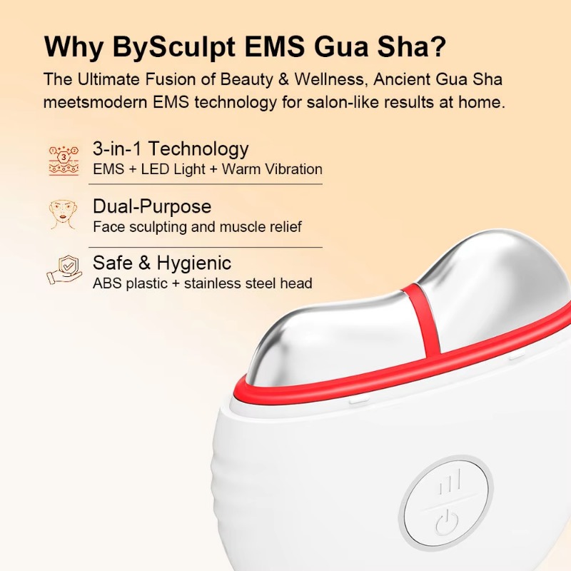 Dispositivo di Massaggio Elett - Microcurrent Face Massager Gua Sha recensione e prezzo
