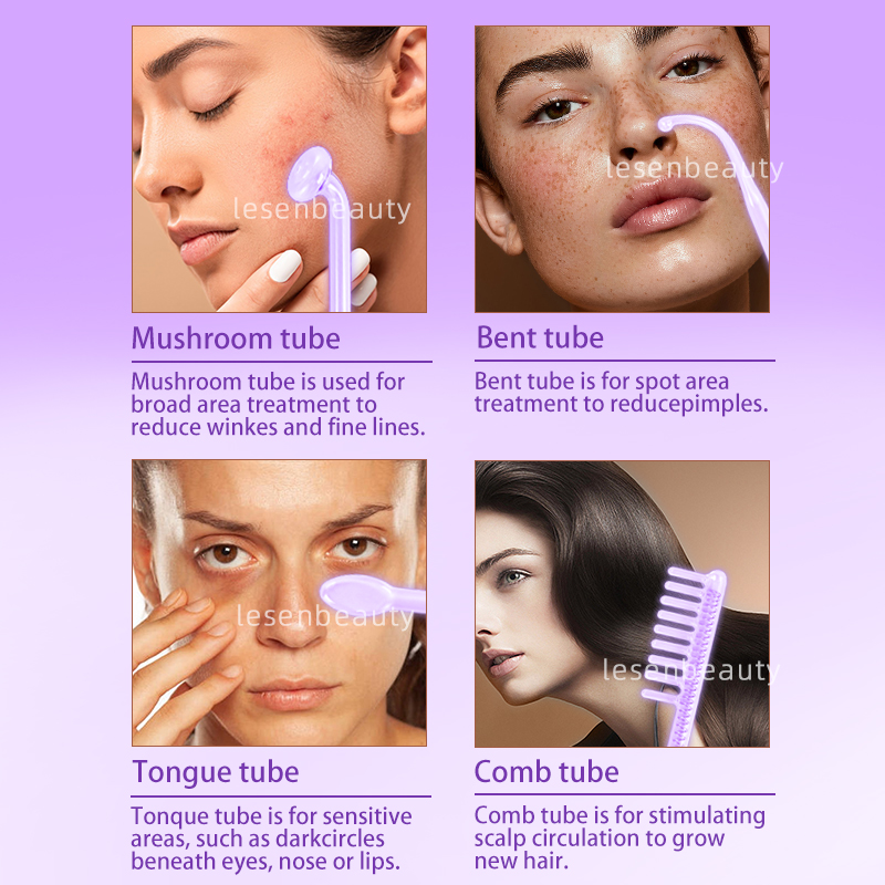Bacchetta elettrodo ad alta fr - High Frequency Wand Facial Machine Neon recensione e prezzo