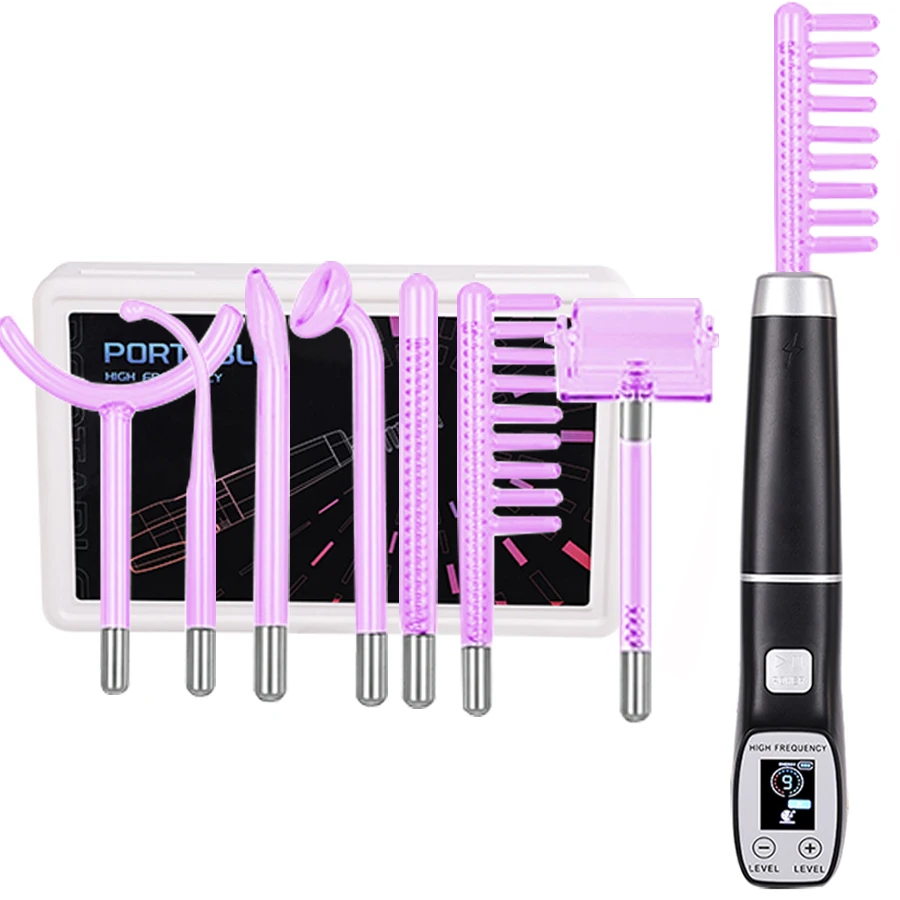 Dispositivo 7 in 1 per Capelli - High Frequency Wand Facial Machine Neon recensione e prezzo