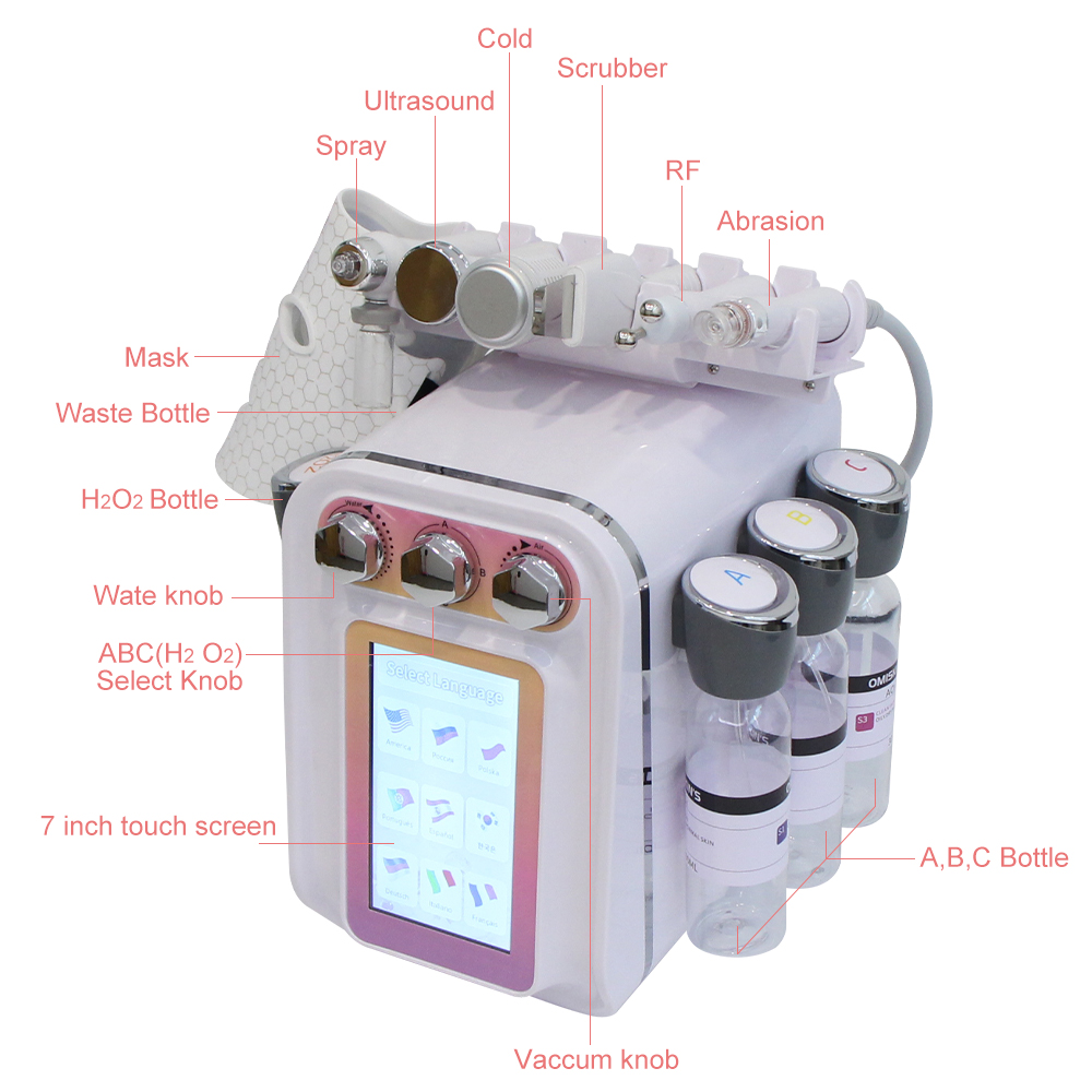 AOKO Nuovo 7 in 1 Idro Dermoab - Hydro Facial Machine 7 In 1 recensione e prezzo