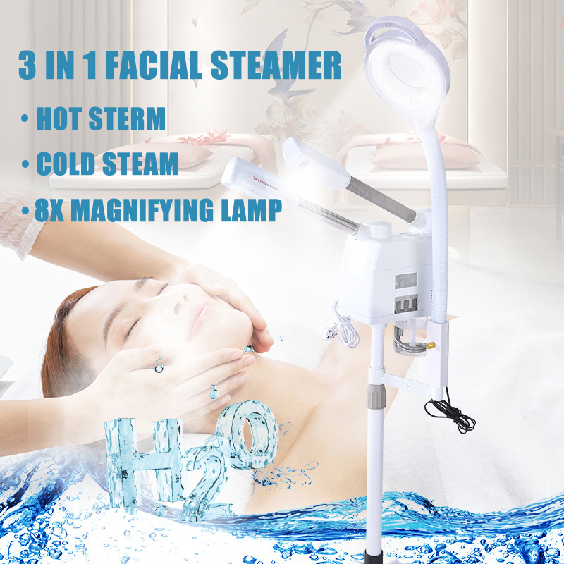 Vapore facciale 3 in 1 vapore  - Facial Steamer Nano Ionic Hot Mist recensione e prezzo