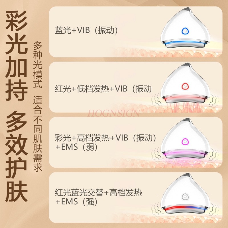 Raschiatura della pelle Liftin - Microcurrent Face Massager Gua Sha recensione e prezzo