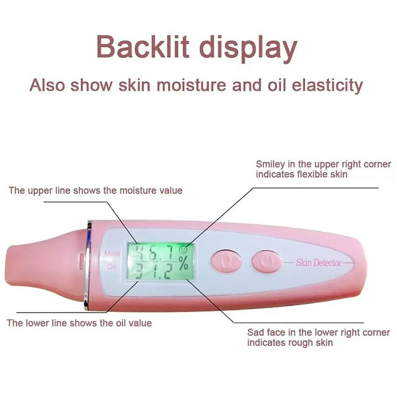 Analizzatore del sensore della - Skin Moisture Analyzer Digital Detector recensione e prezzo