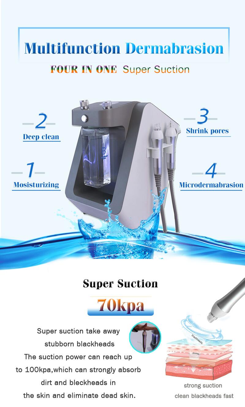 Apparecchiatura Hydra 4 in 1 p - Hydra Dermabrasion Aqua Peel Machine recensione e prezzo