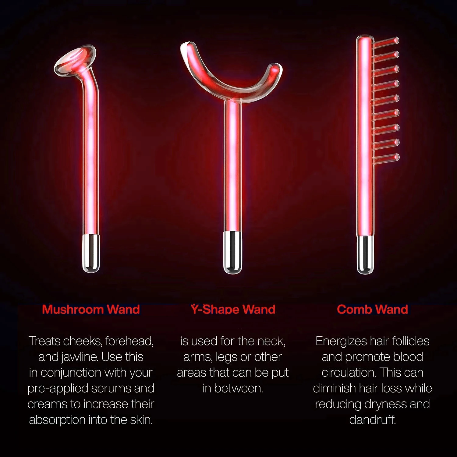 Darsonval macchina facciale po - High Frequency Wand Facial Machine Neon recensione e prezzo