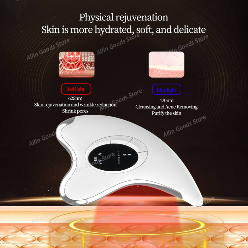 Massaggiatore Guasha a Microco - Microcurrent Face Massager Gua Sha recensione e prezzo