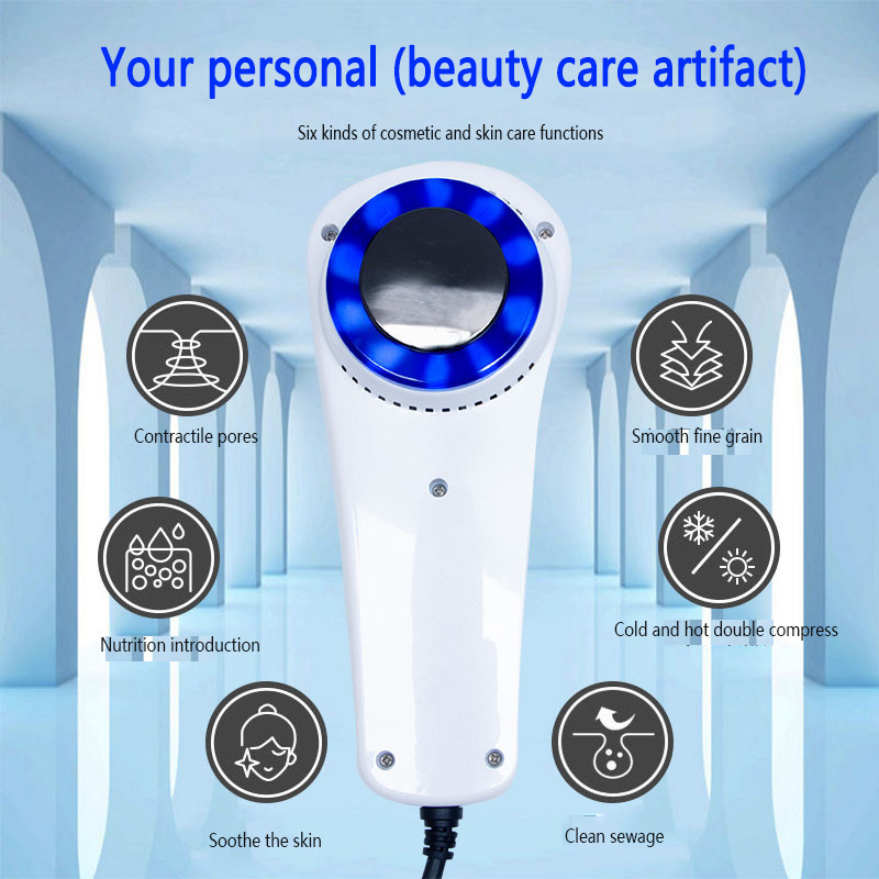 Massaggiatore Facciale con Fot - Cold Warm Hammer Facial Machine recensione e prezzo