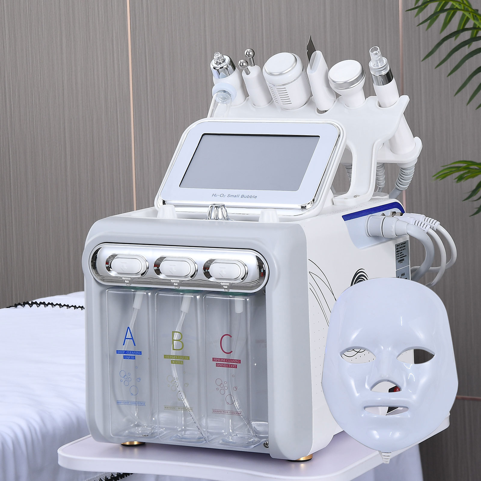 7 in 1 H2O2 bellezza pulizia d - Hydro Facial Machine 7 In 1 recensione e prezzo