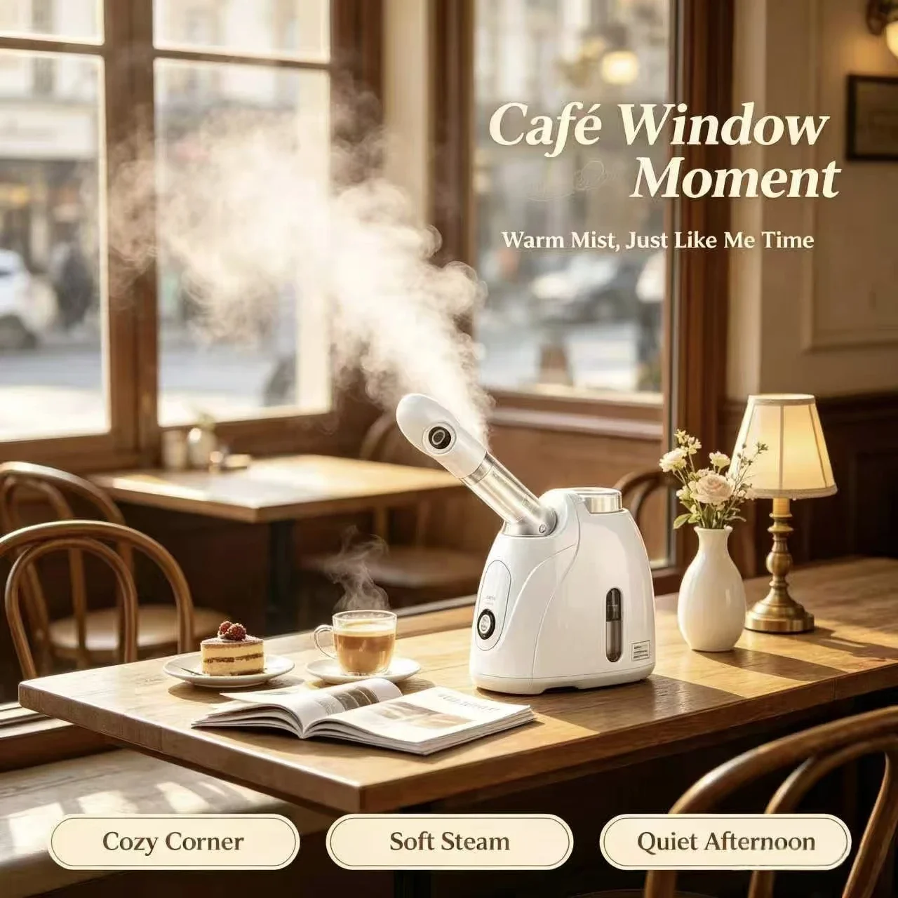 Vaporizzatore facciale portati - Facial Steamer Nano Ionic Hot Mist recensione e prezzo