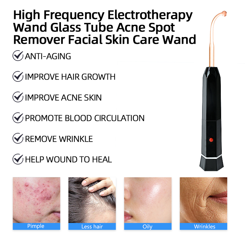 Darsonval Terapia della pelle  - High Frequency Wand Facial Machine Neon recensione e prezzo