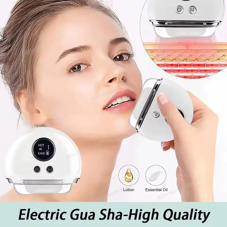 Massaggiatore Gua Sha Riscalda - Microcurrent Face Massager Gua Sha recensione e prezzo