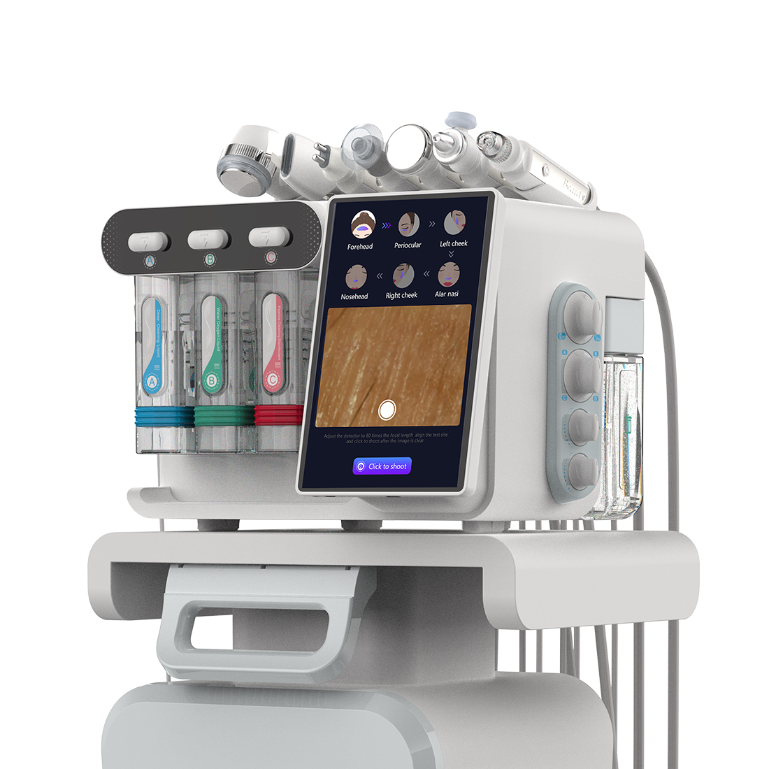 Macchina Facciale a Ultrasuoni - Cold Warm Hammer Facial Machine recensione e prezzo
