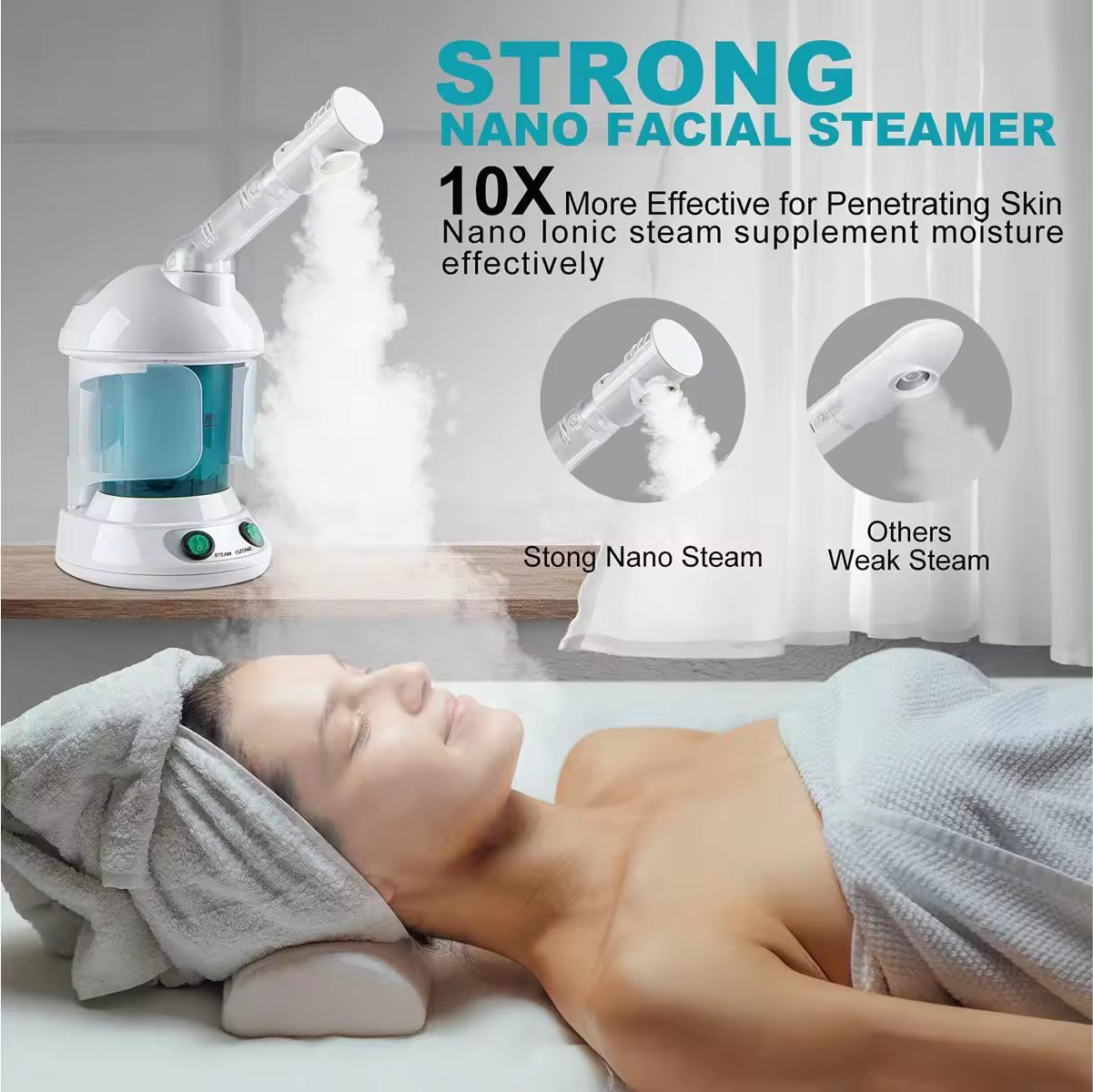 Vaporizzatore facciale profess - Facial Steamer Nano Ionic Hot Mist recensione e prezzo