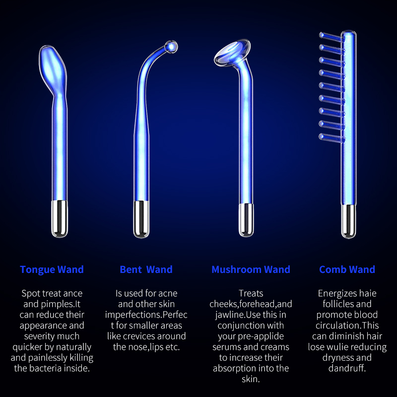 Macchina per il viso ad alta f - High Frequency Wand Facial Machine Neon recensione e prezzo