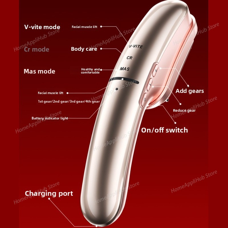 Ultimo design in fabbrica 3 in - Microcurrent Face Massager Gua Sha recensione e prezzo