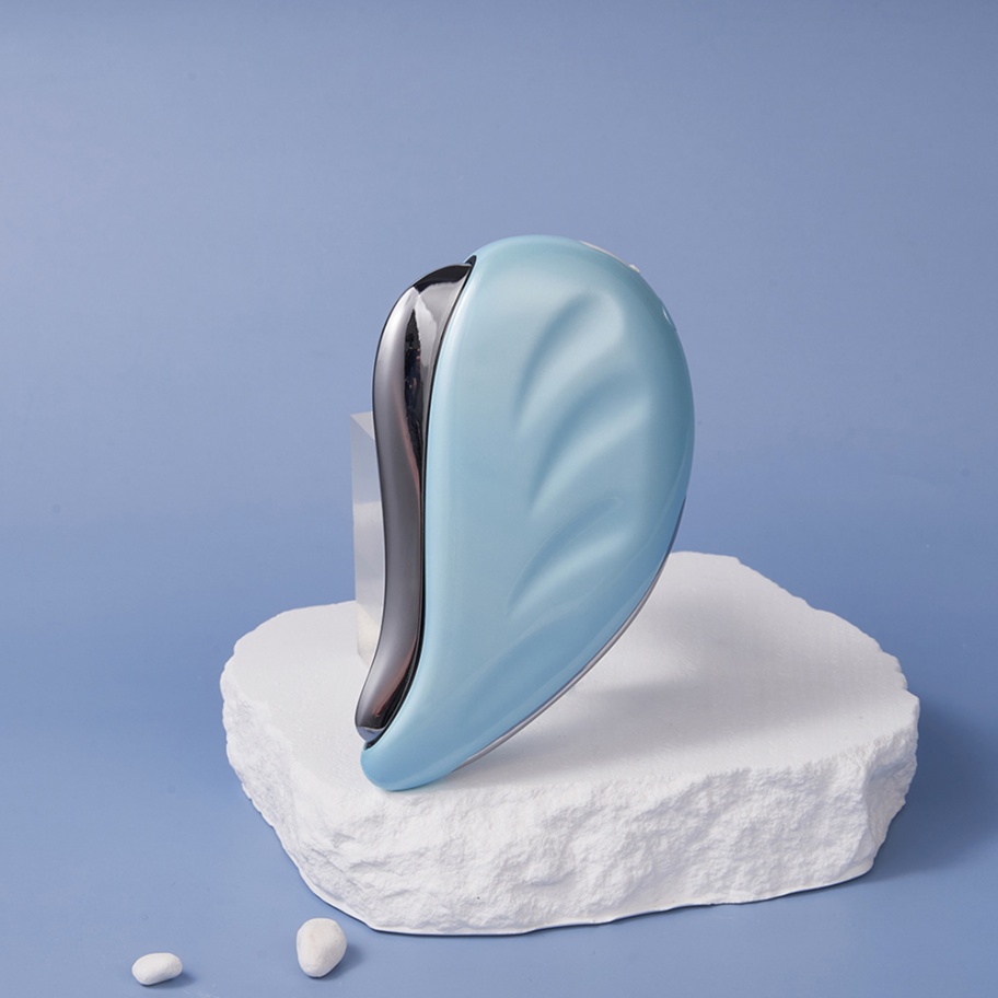Massaggiatore Viso EMS a Micro - Microcurrent Face Massager Gua Sha recensione e prezzo