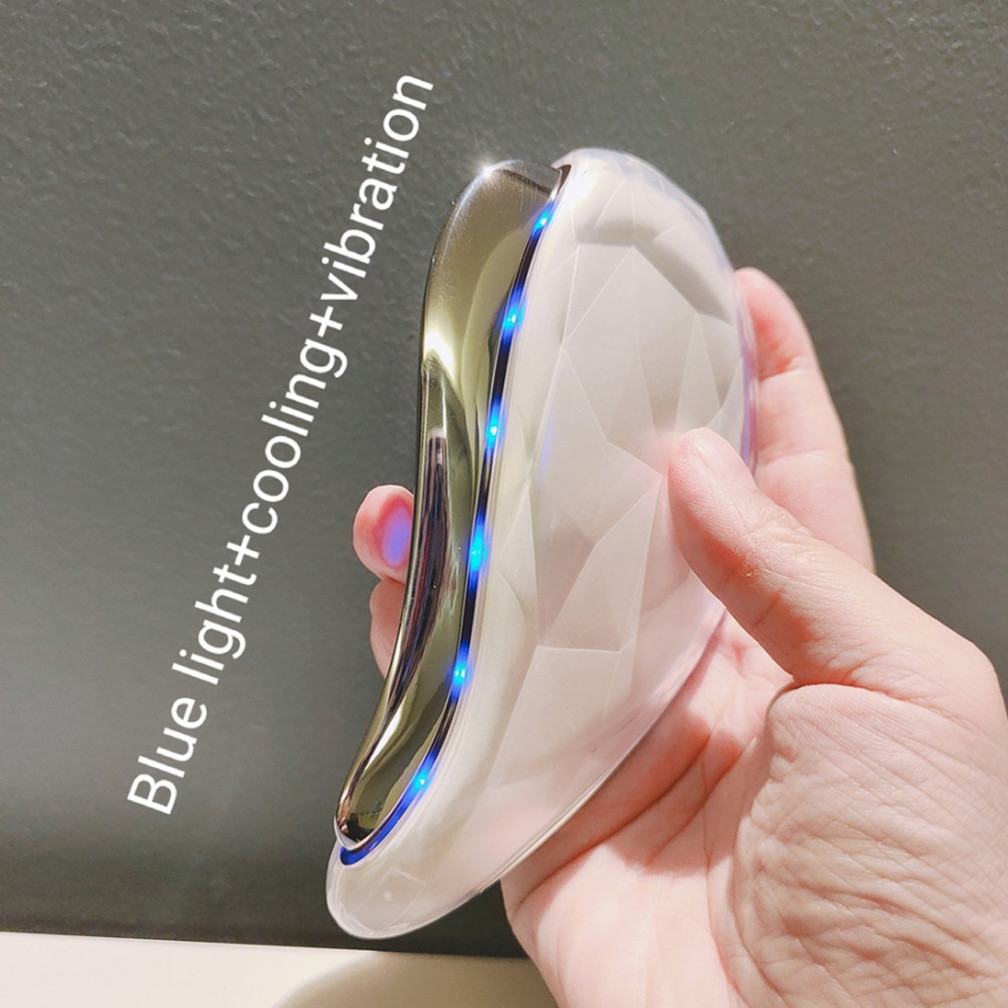 Massaggiatore Viso EMS a Micro - Microcurrent Face Massager Gua Sha recensione e prezzo