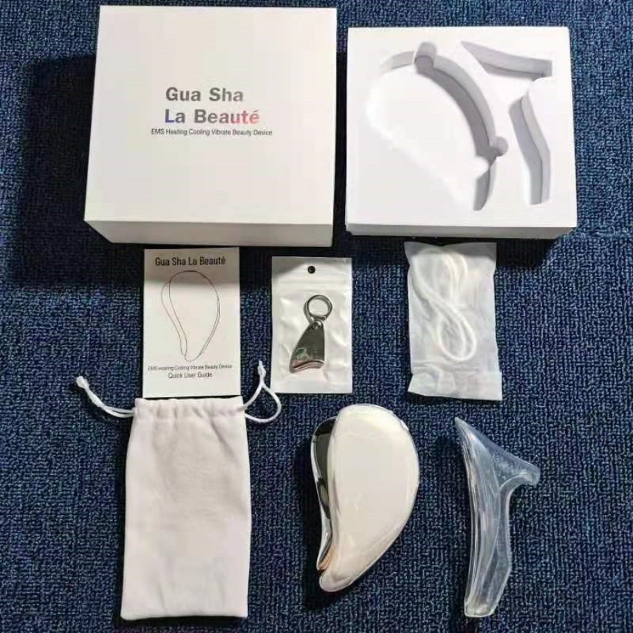 Massaggiatore Viso EMS a Micro - Microcurrent Face Massager Gua Sha recensione e prezzo