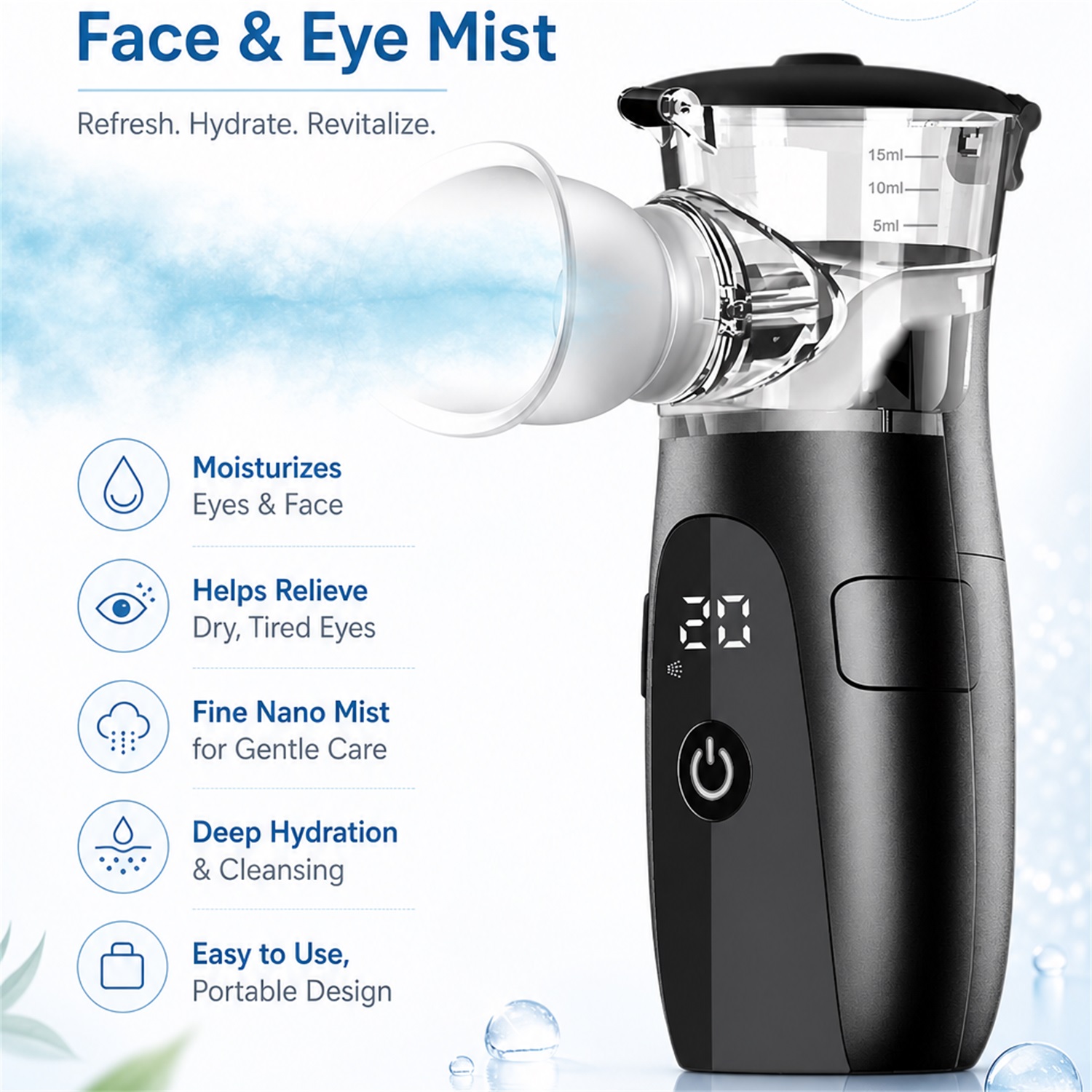 Vaporizzatore Facciale Nano Io - Facial Steamer Nano Ionic Hot Mist recensione e prezzo