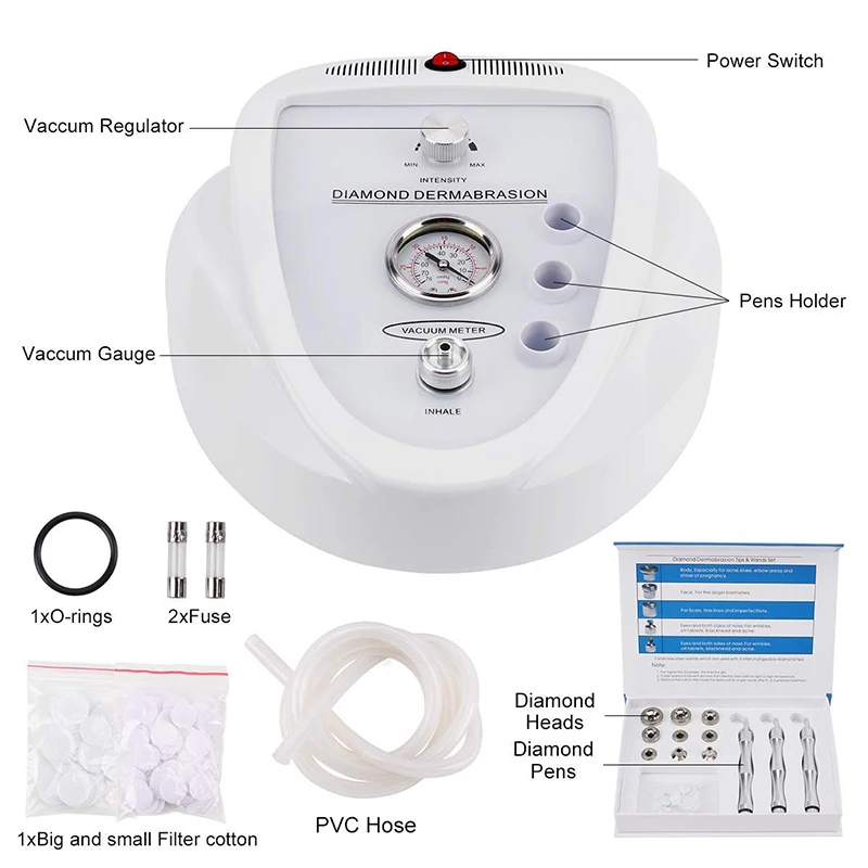 Macchina per microdermoabrasio - Diamond Microdermabrasion Machine 3 In 1 recensione e prezzo