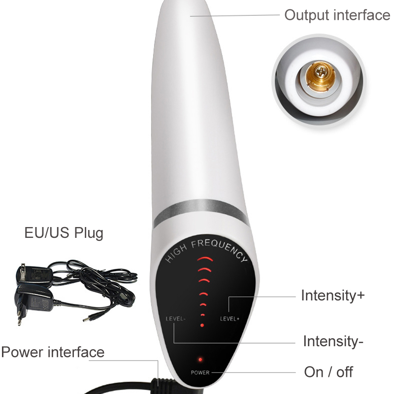 I più nuovi elettrodi scintill - High Frequency Wand Facial Machine Neon recensione e prezzo