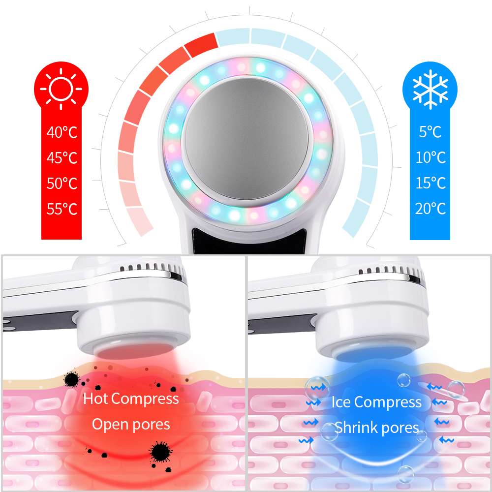 Dispositivo per Terapia Fotoni - Cold Warm Hammer Facial Machine recensione e prezzo