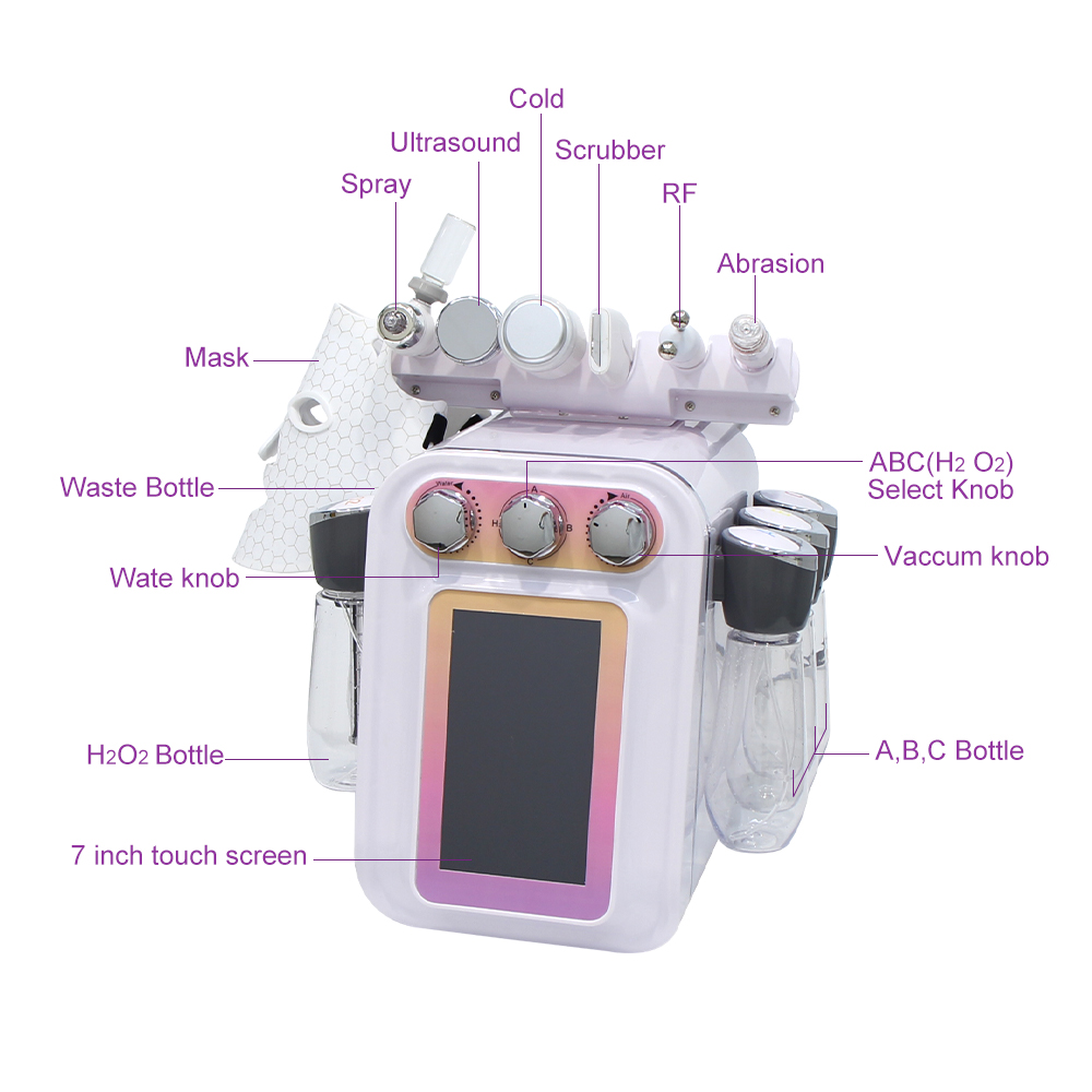 7 in 1 Idrogeno Ossigeno Picco - Hydro Facial Machine 7 In 1 recensione e prezzo
