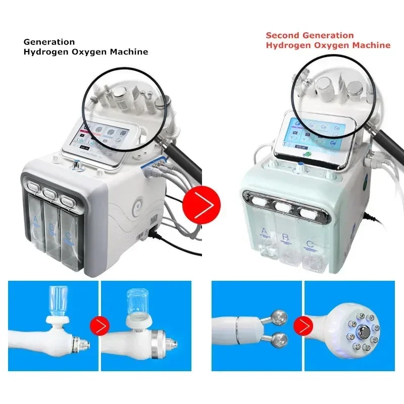 Nuovo Arrivo 7 In 1 H2O2 Acqua - Hydro Facial Machine 7 In 1 recensione e prezzo