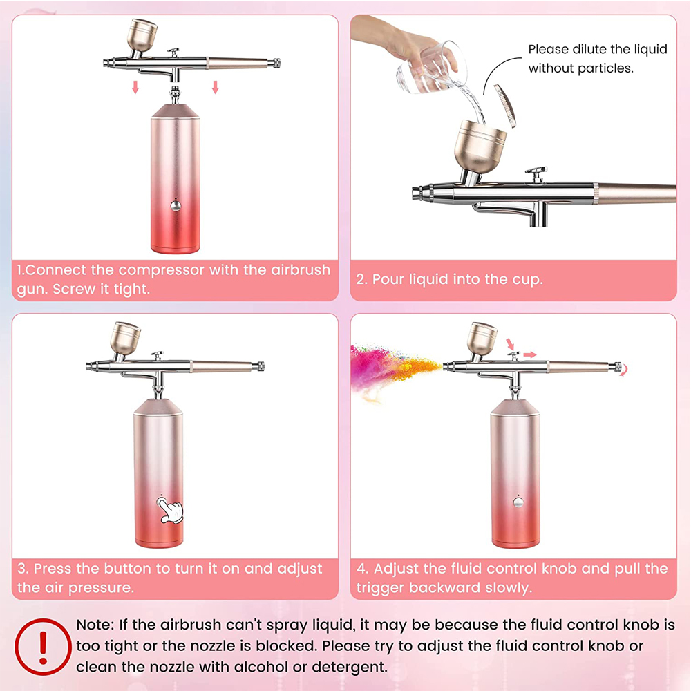 AOKO iniettore di ossigeno Kit - Oxygen Spray Gun Facial Injector recensione e prezzo