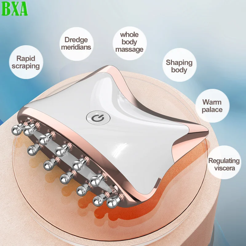 Massaggiatore Facciale EMS a M - Microcurrent Face Massager Gua Sha recensione e prezzo