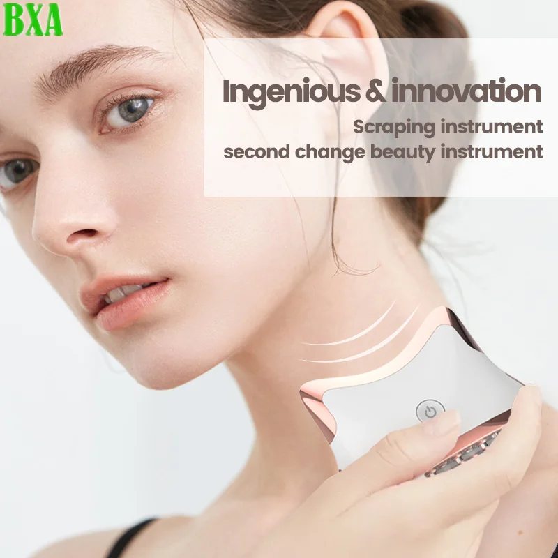 Massaggiatore Facciale EMS a M - Microcurrent Face Massager Gua Sha recensione e prezzo
