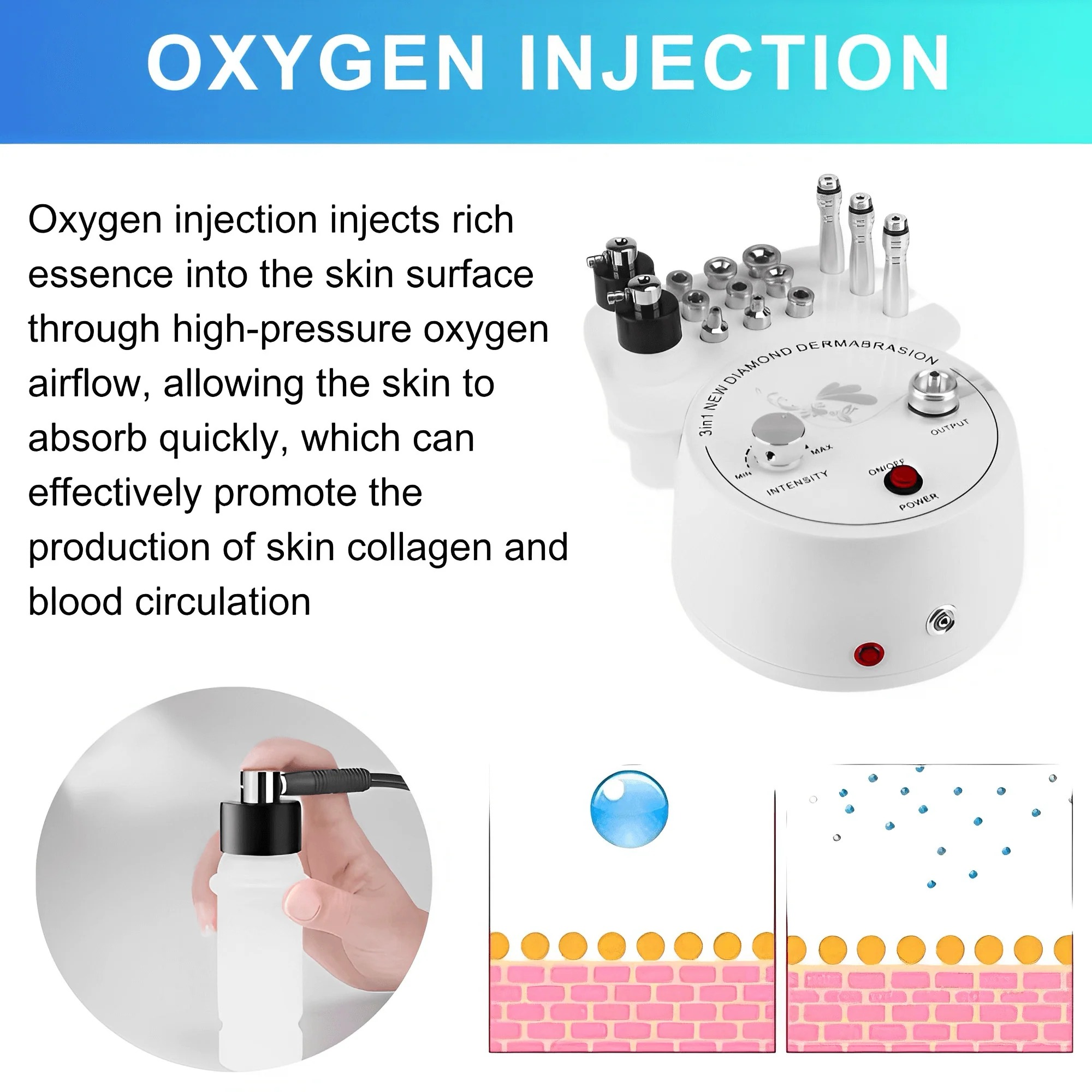 Macchina per microdermoabrasio - Diamond Microdermabrasion Machine 3 In 1 recensione e prezzo